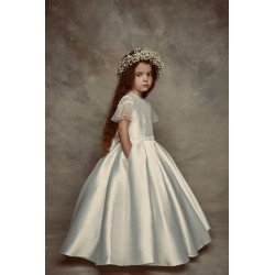 Ivory First Holy Communion Dress Style IS23448