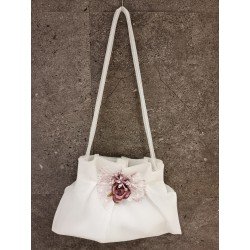 Carmy Ivory/Pink Handmade First Holy Communion Handbag Style CL9793/97