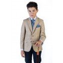 Beige First Holy Communion/Special Occasion Jacket Style 10-04037