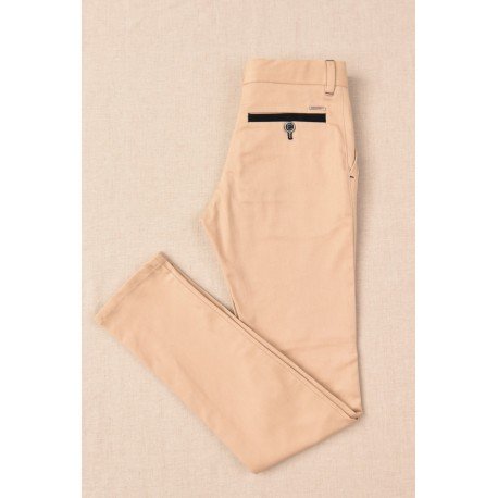 ONE VARONES BEIGE/TAN FIRST HOLY COMMUNION/SPECIAL OCCASION TROUSERS/CHINOS STYLE 10-05042 05