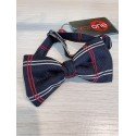 ONE VARONES CHECK NAVY& RED FIRST HOLY COMMUNION/SPECIAL OCCASION BOYS BOW TIE STYLE 10-08025 167