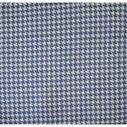 One Varones Blue&White Houndstooth Boys Holy Communion/Special Occasion Handkerchief/Pocket Square Style 10-08024 188