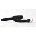 One Varones Navy Suede & Silver Buckle Holy Communion/Special Occasion Boys Belt Style 10-09023 71