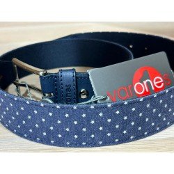 One Varones Navy With Stars Holy Communion/Special Occasion Belt 10-09029H 159