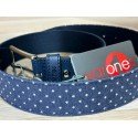 One Varones Navy With Stars Holy Communion/Special Occasion Belt 10-09029H 159