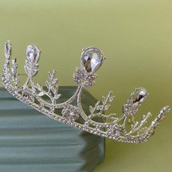Silver First Holy Communion Tiara Style LM257SI