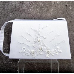 WHITE FIRST HOLY COMMUNION BAG STYLE 6024