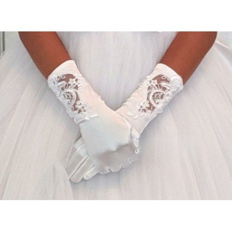 First Holy Communion Long Gloves Style 784