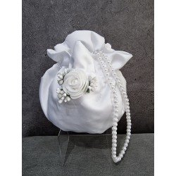 White Handmade First Holy Communion Handbag Style WP011