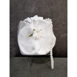 White Handmade First Holy Communion Handbag Style WP019
