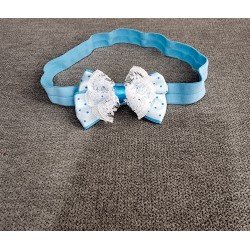 BEAUTIFUL BLUE BABY GIRL SPECIAL OCCASION/CASUAL HEADBAND 142