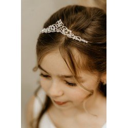 Silver First Holy Communion Tiara Style 2251