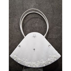 White First Holy Communion Handbag Style 6044