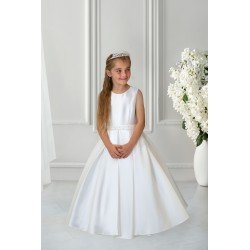 White First Holy Communion Dress Style IS23462