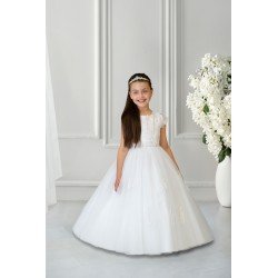 Sweetie Pie First Holy Communion White Dress Style 4088