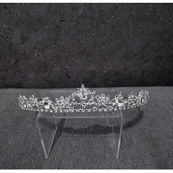 SILVER FIRST HOLY COMMUNION TIARA STYLE CH265