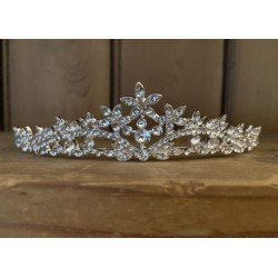 SILVER FIRST HOLY COMMUNION TIARA STYLE 5948