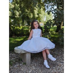 White First Holy Communion Dress Style 2307