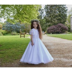 White First Holy Communion Dress Style IS24624