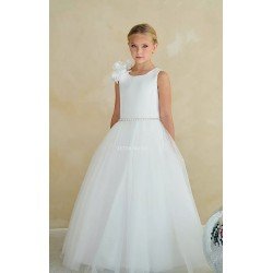HANDMADE IVORY FIRST HOLY COMMUNION DRESS BY TETER WARM STYLE ES102
