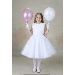 White First Holy Communion Dress Style CHAMOMILE