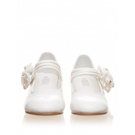 Girls Ivory Communion / Flower Girl Shoes 3645IA