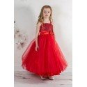 Couche Tot Red Party/Flower Girl Dress Style 1905