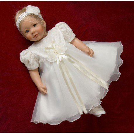Lovely Ivory Christening/Special Occasion Dress style Clara