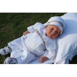 Lovely Handmade Baby Boy Christening/Special Occasion Outfit Style Junior Beige