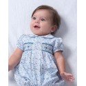 Sarah Louise Special Occasion Baby Girl Pattern Romper Style 010747